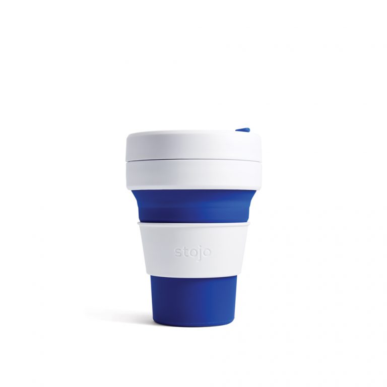 stojo pocket cup 12oz blue