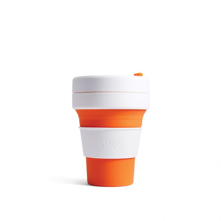 stojo pocketcup 12oz orange
