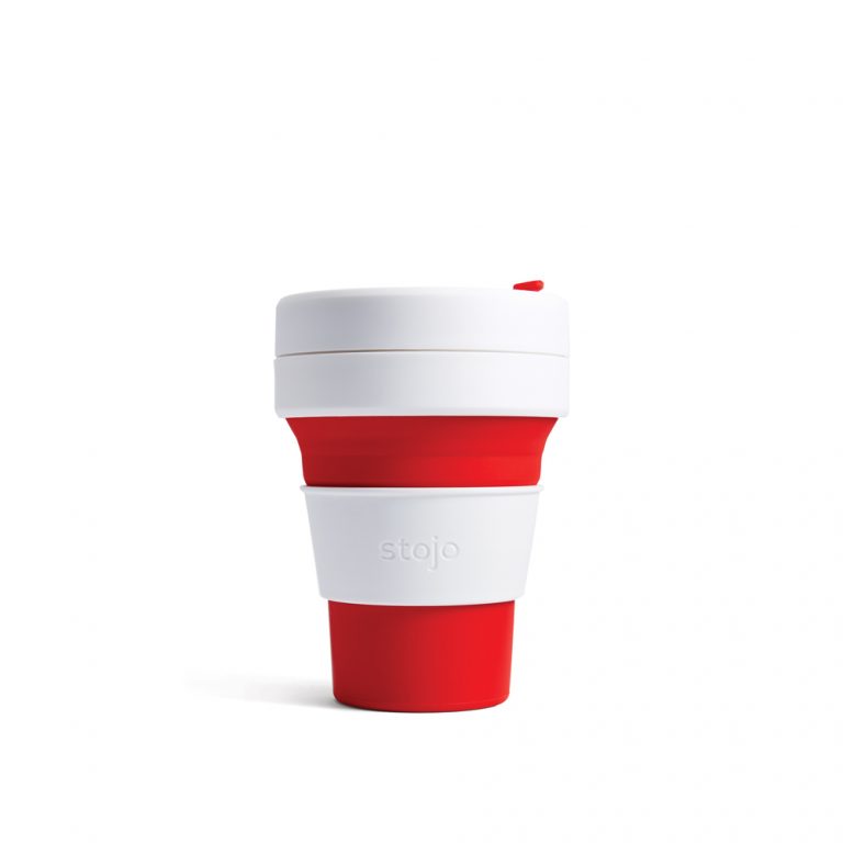 stojo pocketcup 12oz red